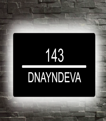 LED ACRYLIC NAME PLATE