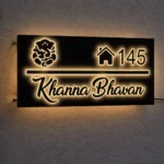 LED name plate