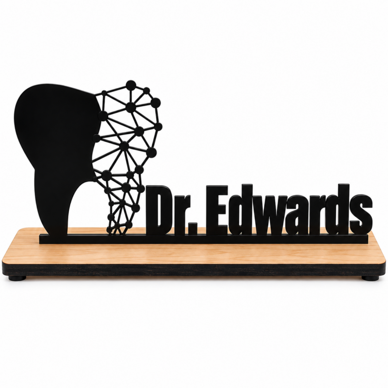 customised doctor name plate