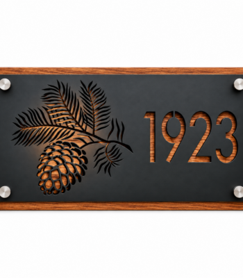 house entrance plate