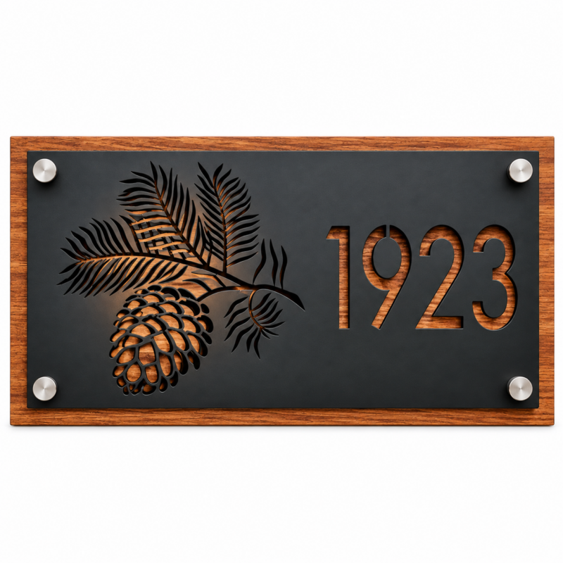 house entrance plate