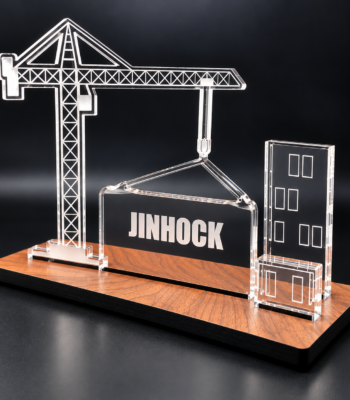 industrial desk decor