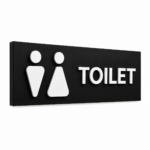washroom sign board