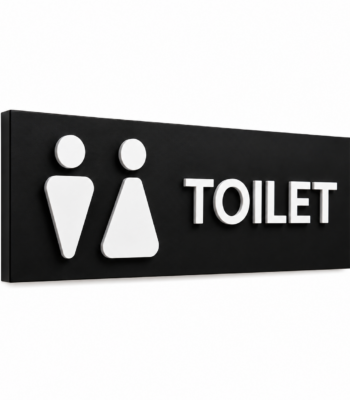 washroom sign board